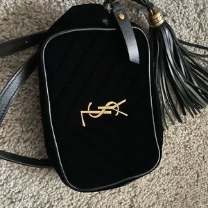 YSL belt bag in black. Used in great condition